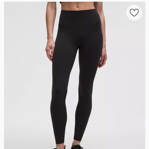 lululemon wunder train Black Leggings